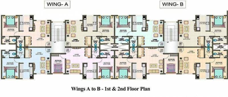 Images for Cluster Plan of HGL Nand Dham Complex