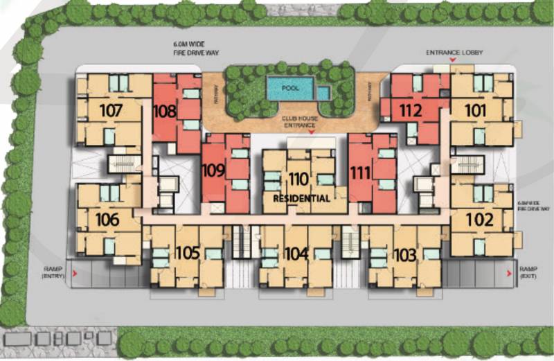  saideep-hulas Images for Cluster Plan of Sree Malyadri Saideep Hulas