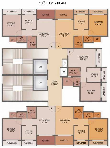  edeania Images for Cluster Plan of Akshar Edeania
