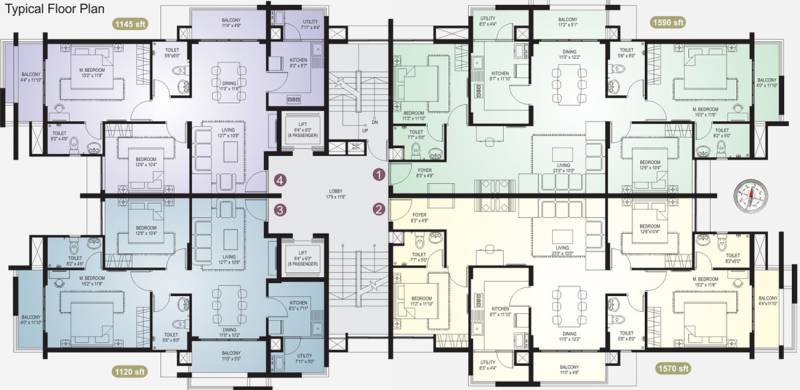 Images for Cluster Plan of Land Links Varashree Residency