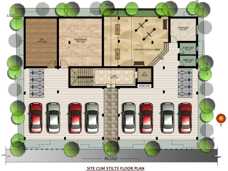  enclave Images for Cluster Plan of Orchid Enclave