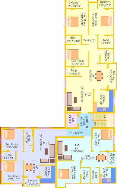 Images for Cluster Plan of EXL Brindavan