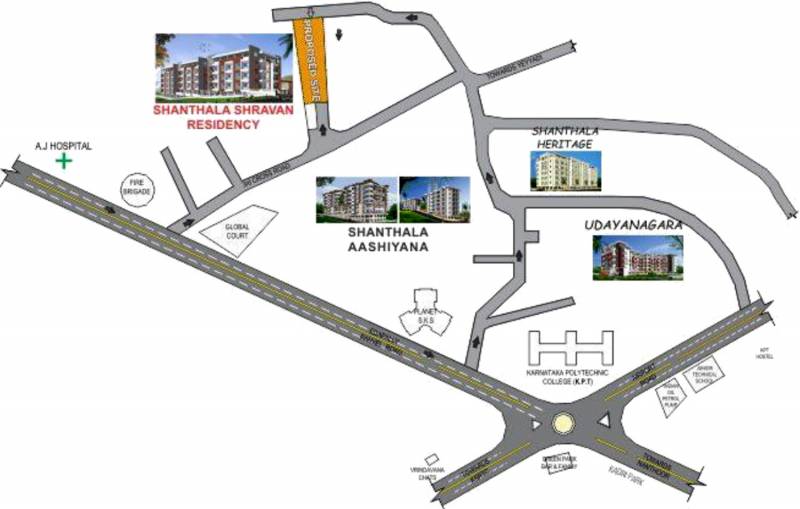 guardian-infrastructure shanthala-shravan-residency Location Plan