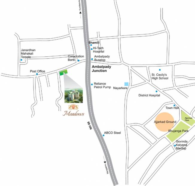  meadows Images for Location Plan of BR Property Developers Private Limited Meadows