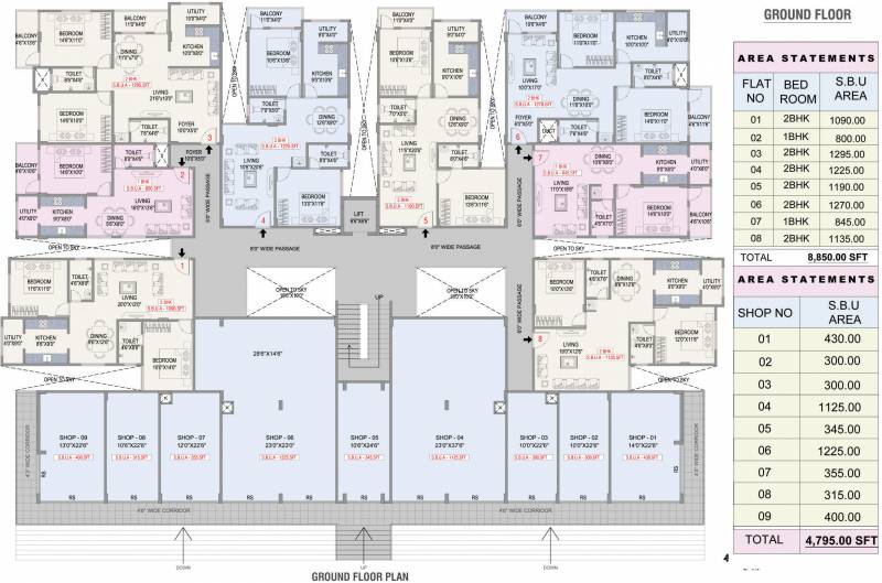 Images for Cluster Plan of Theertha Image