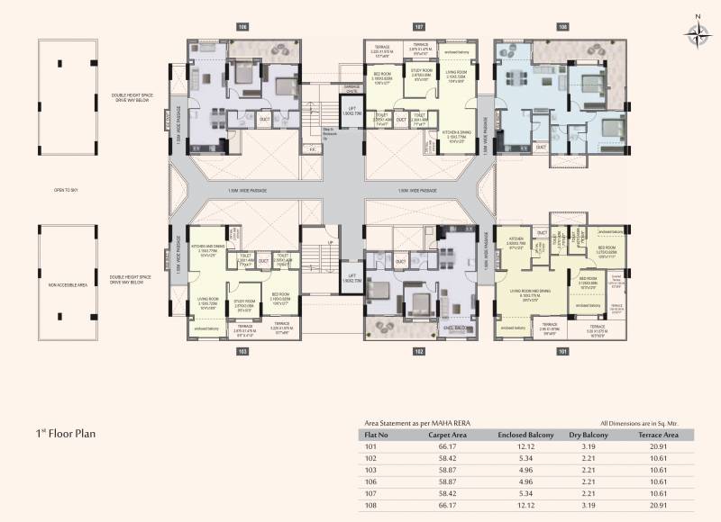 Images for Cluster Plan of Bhandari Vaastu Viva ABCD