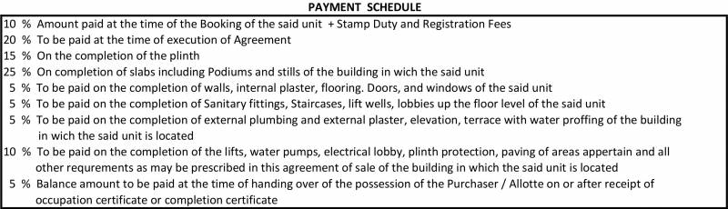 Images for Payment Plan of Bhandari Vaastu Viva ABCD