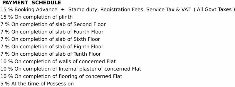 Images for Payment Plan of Bhandari Vaastu Viva ABCD