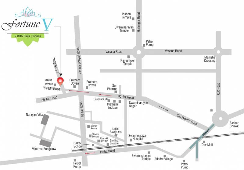  fortune-v Images for Location Plan of Fortune Fortune V
