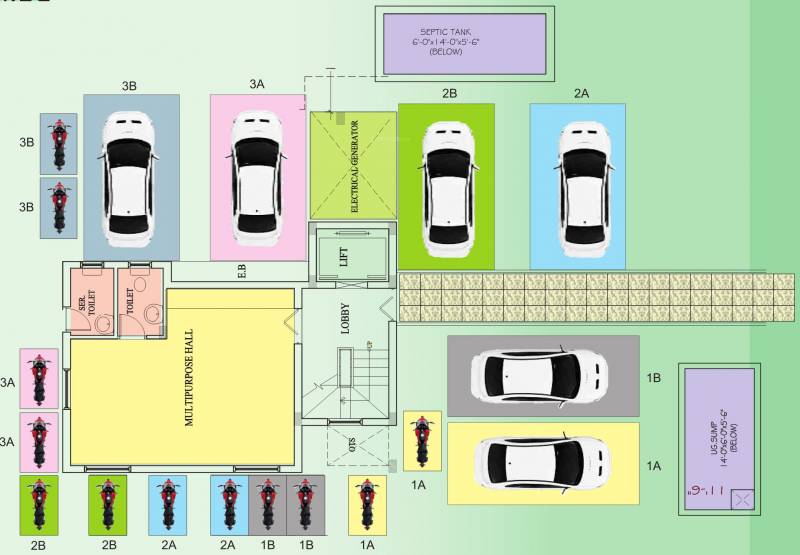 Images for Cluster Plan of Roohi Constructions Sathyam