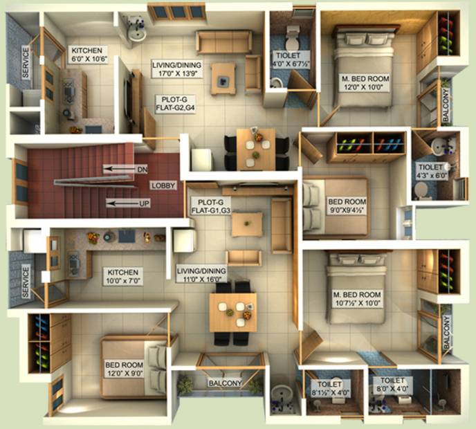 Images for Cluster Plan of Madras MHC Park Avenue