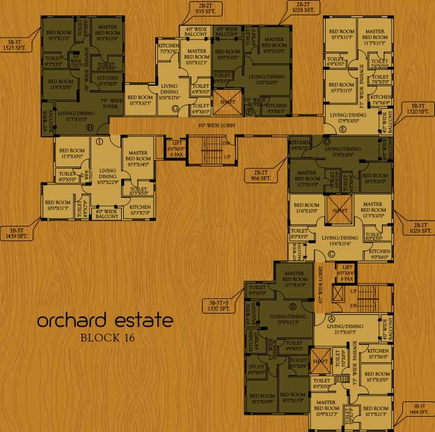 Images for Cluster Plan of Master Orchard Estate
