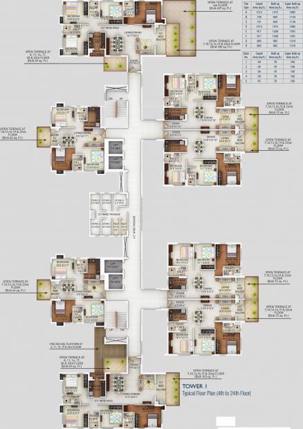 Images for Cluster Plan of Alcove Flora Fountain