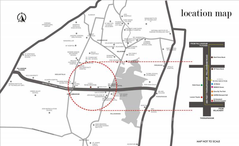Images for Location Plan of Sobha Winchester