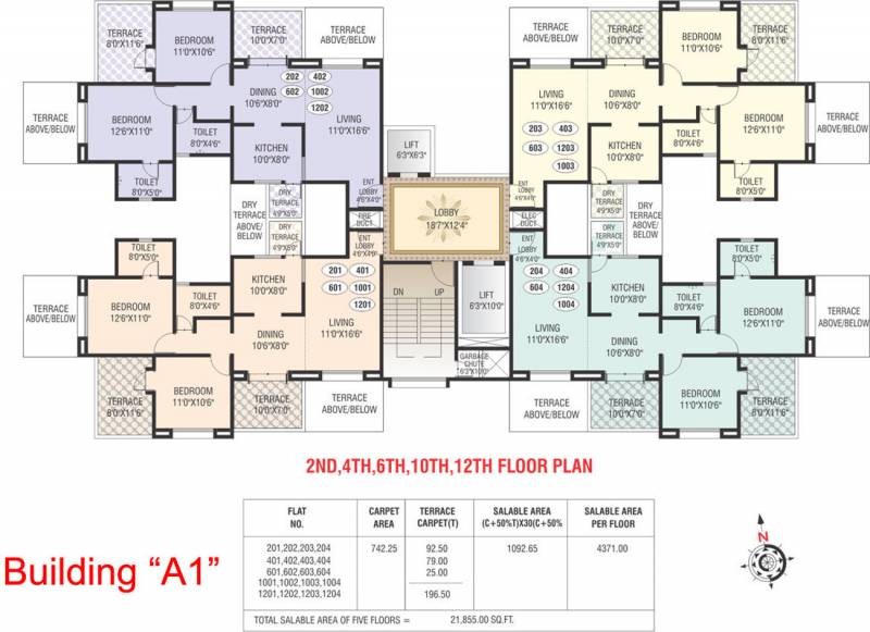 Images for Cluster Plan of Waghere Manik Baug Orchid