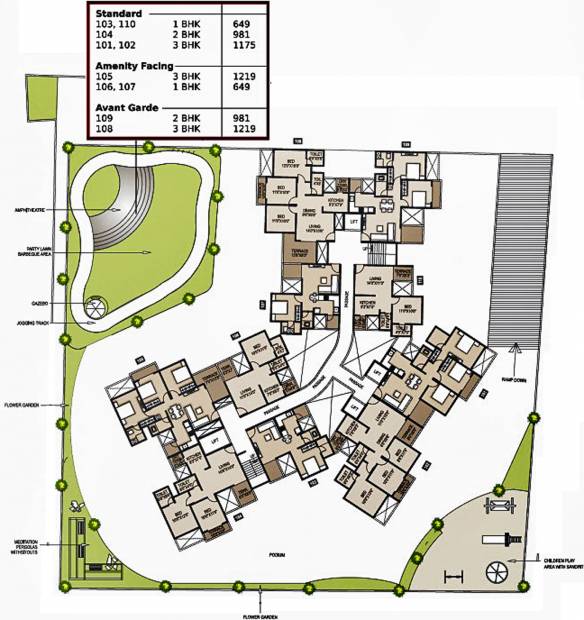 Images for Cluster Plan of ABC Courtyard 15