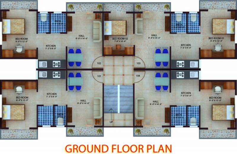  shree-samartha Shree Samartha Cluster Plan for Ground Floor