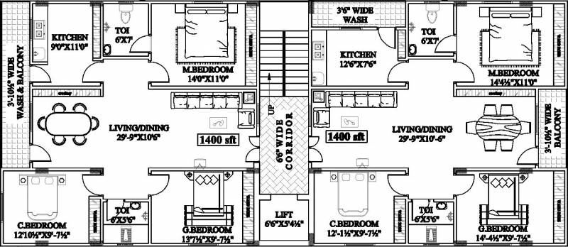 Images for Cluster Plan of Primark Sri Sai Residency