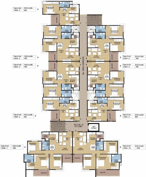 Images for Cluster Plan of Sipani Jardin
