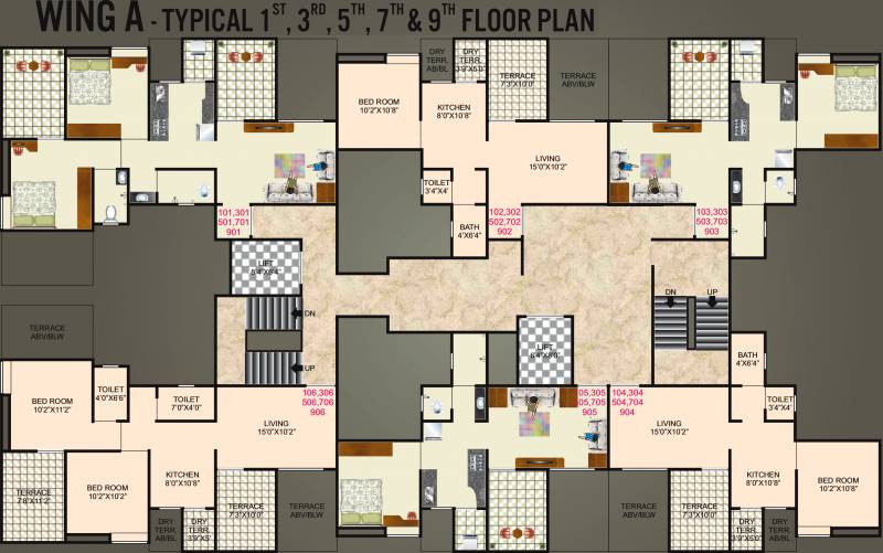 Images for Cluster Plan of Balaji Vishnu Greens