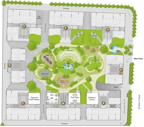  platina Images for Site Plan of Sangath Platina