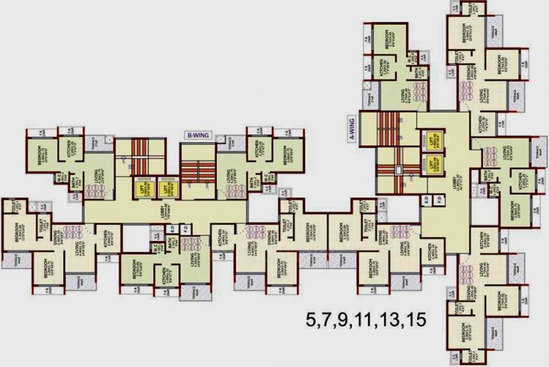 Images for Cluster Plan of Ashtavinayak Heights