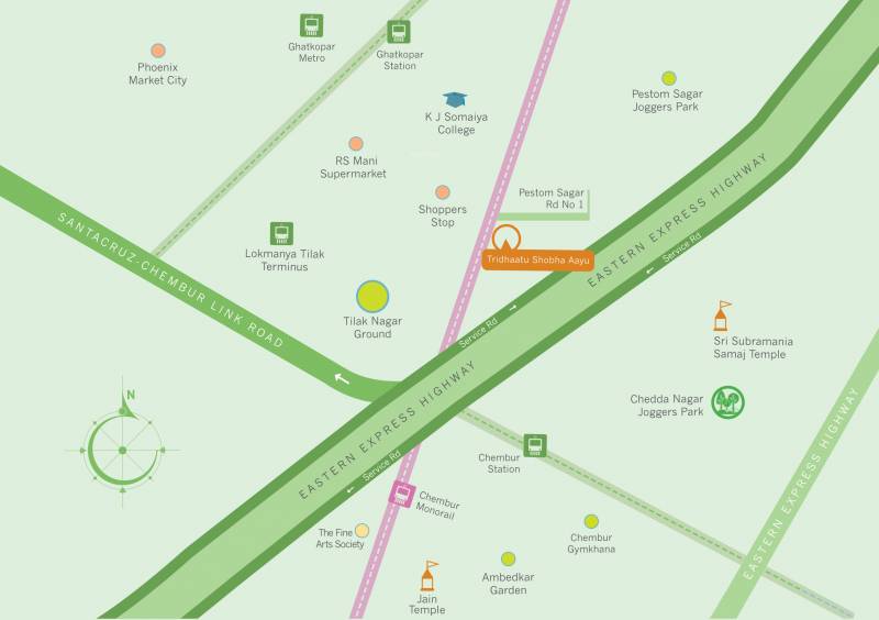  shobha-aayu Images for Location Plan of Tridhaatu Shobha Aayu