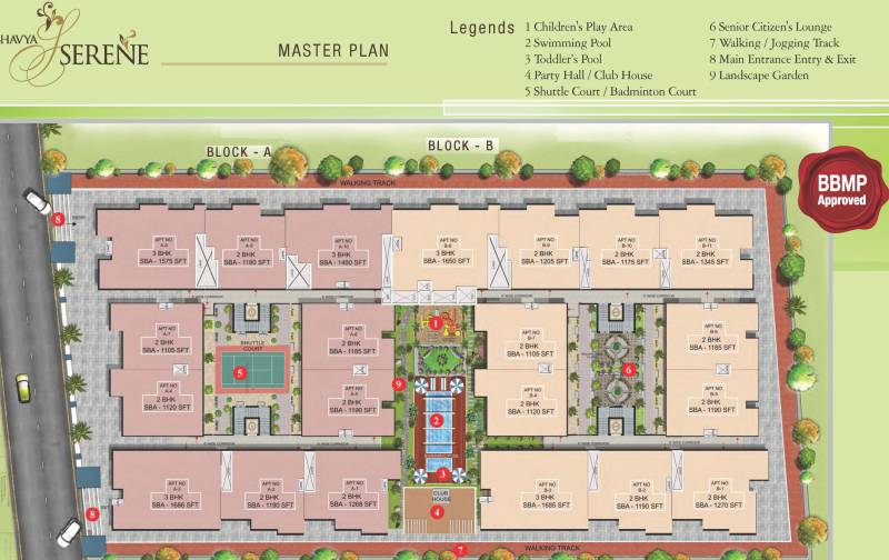 Images for Master Plan of Value Bhavya Serene