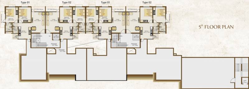Images for Cluster Plan of Narayan ResiCom