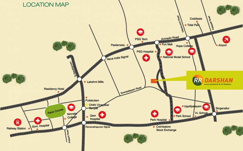  darshan Images for Location Plan of RR Darshan