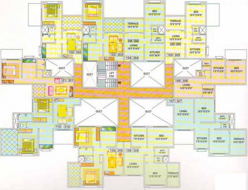Images for Cluster Plan of Sankla Buildcoon PS Villa