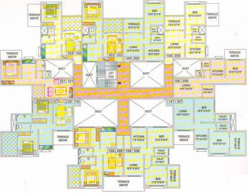 Images for Cluster Plan of Sankla Buildcoon PS Villa