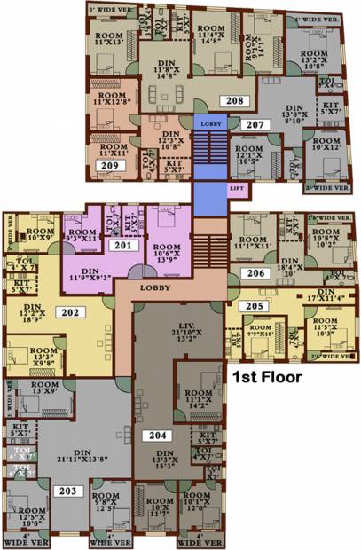 Images for Cluster Plan of Parivar Redbrick