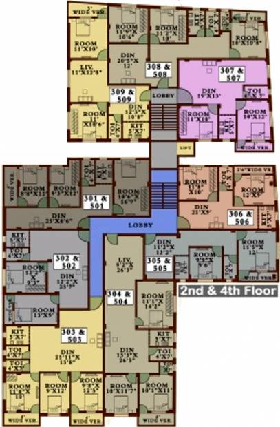 Images for Cluster Plan of Parivar Redbrick