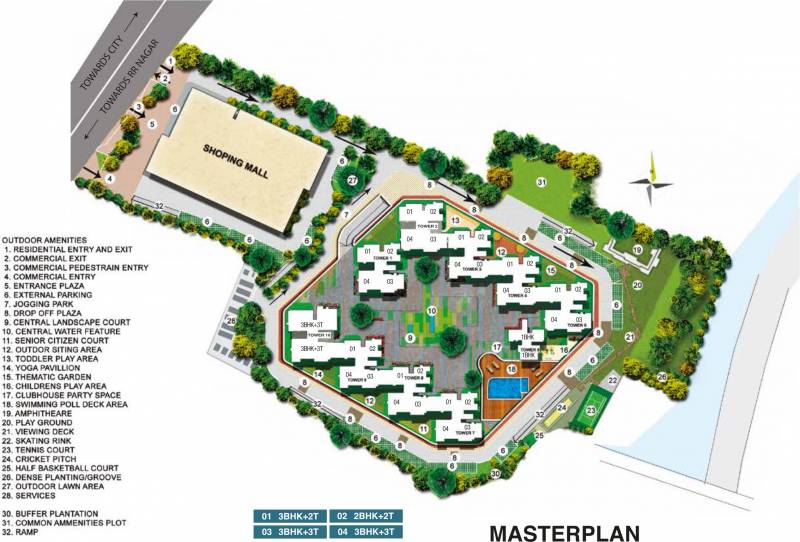  divinity Images for Master Plan of Salarpuria Sattva Divinity