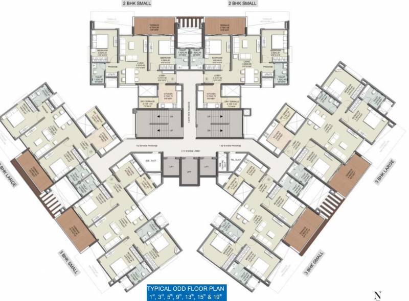 Images for Cluster Plan of Kalpataru Crescendo