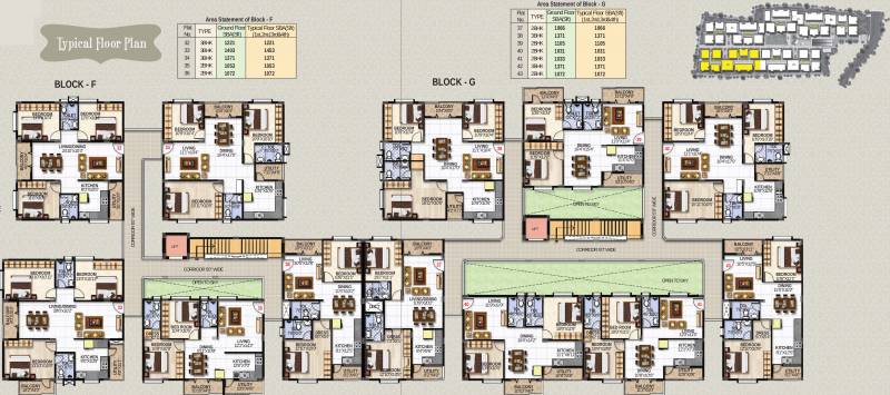  summer-fields Block A Cluster Plan