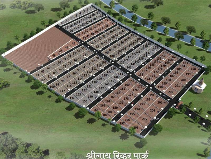 Images for Site Plan of Shreenath Riverview Park