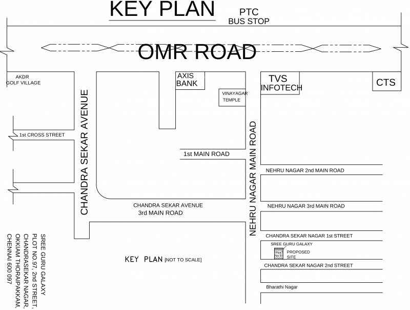 Images for Location Plan of Sree Guru Galaxy