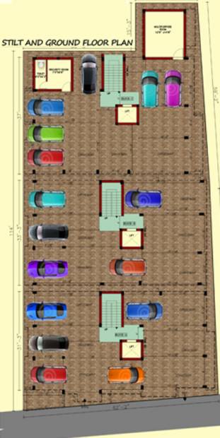 Images for Cluster Plan of Ram Tulip Garden