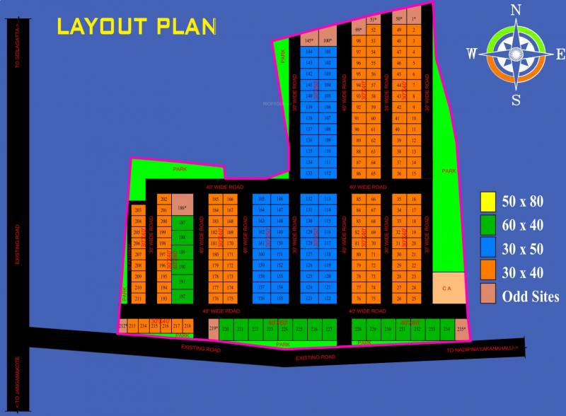 Images for Layout Plan of Transcity Keerthi