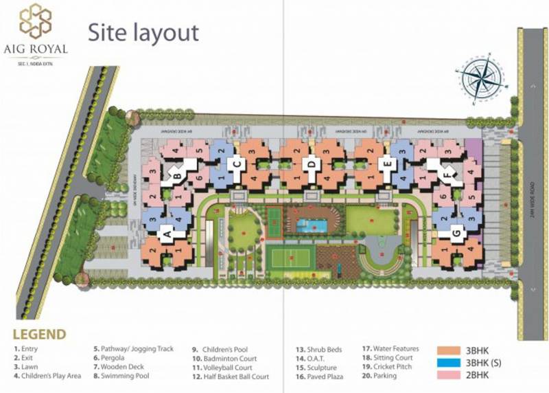  aigin-royal-phase-1 Images for Layout Plan of AIG Royal