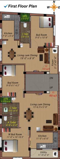 Images for Cluster Plan of Shree Dev Flats