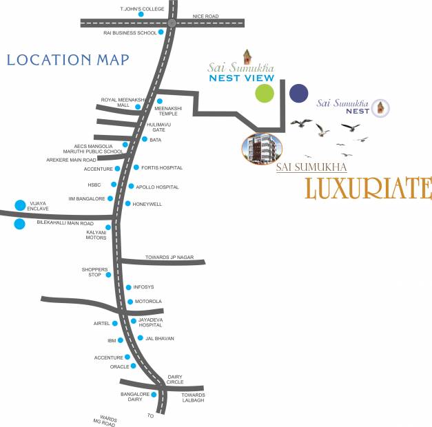 Images for Location Plan of Sumukha Luxurite