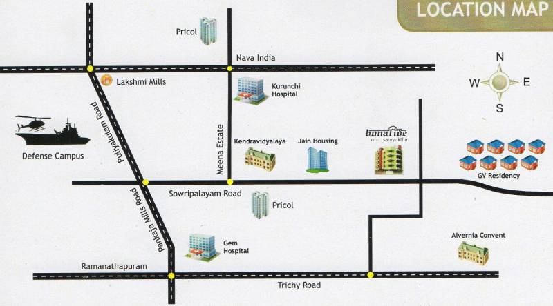 Images for Location Plan of Bonafide Samyuktha