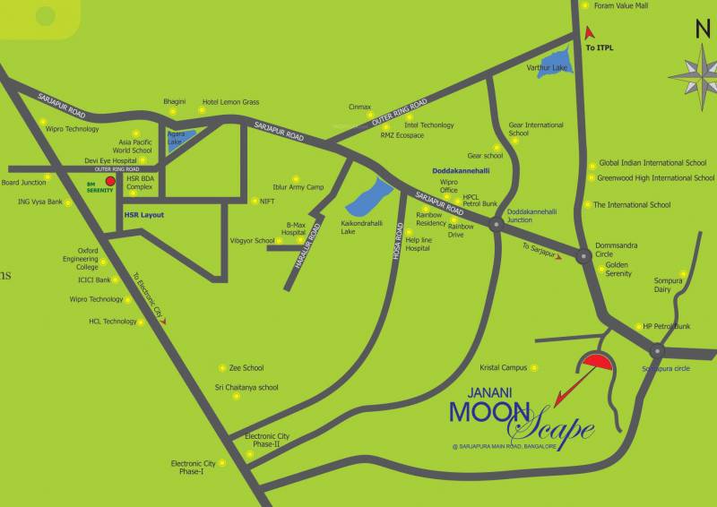  moonscape Images for Location Plan of Janani Moonscape