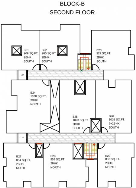 trilok Images for Cluster Plan of Vaikund Trilok