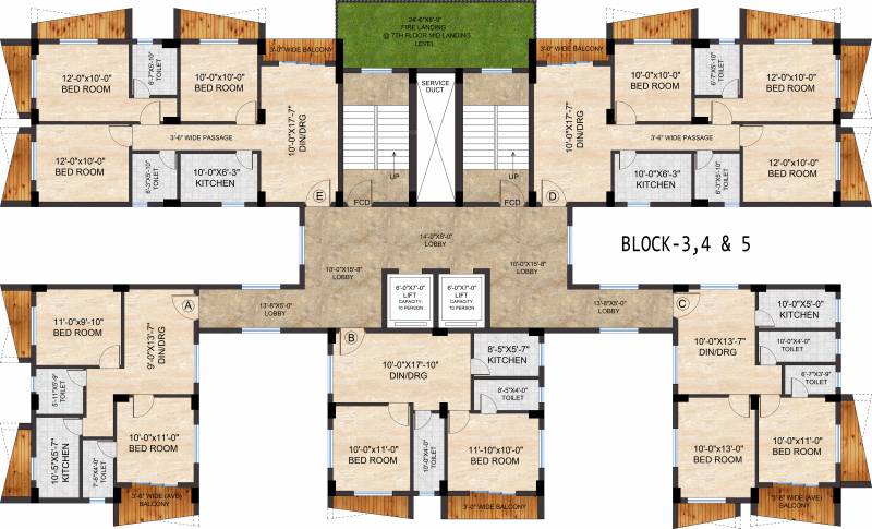 Images for Cluster Plan of Realtech Hijibiji