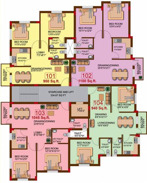 Images for Cluster Plan of Archid Residency