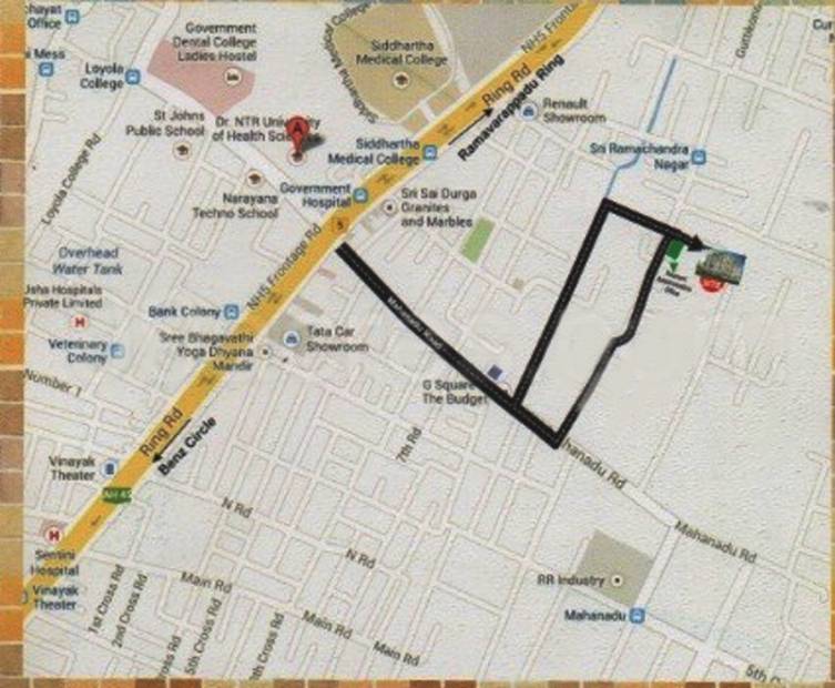 Images for Location Plan of Vigneshwara Nalluru Venkata Subbaiah Residency
